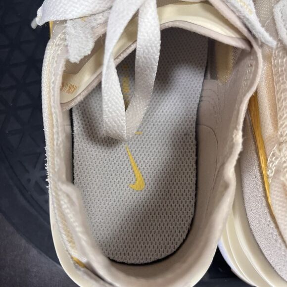 Nike Waffle One Womens Sz 8.5 Shoes Sail/Topaz Gold-Coconut Milk DC2533–105 Shoe - Picture 6 of 11